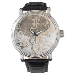 Reloj De Pulsera Monograma F moderno