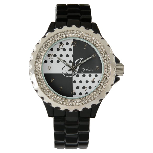 Reloj De Pulsera Monograma J (Anverso)