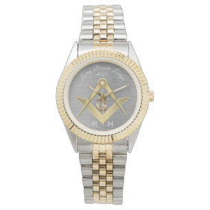Reloj De Pulsera Monograma Lote Masónico