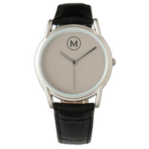 Reloj De Pulsera Monograma Minimalista moderno inicial