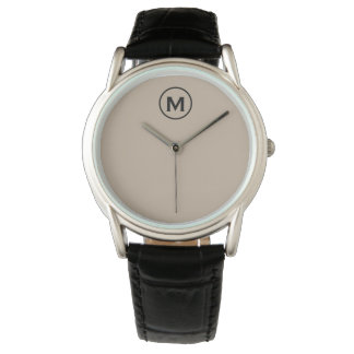 Reloj De Pulsera Monograma Minimalista moderno inicial