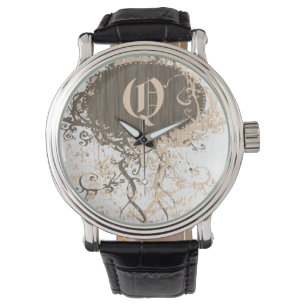 Reloj De Pulsera Monograma moderno Q