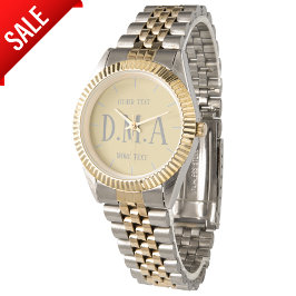 Reloj De Pulsera Monograma Observar Mujeres Personalizadas Elegante