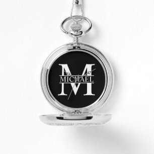 Reloj De Pulsera Monograma y nombre personalizados