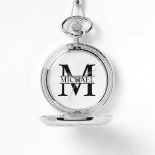 Reloj De Pulsera Monograma y nombre personalizados