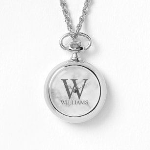 Reloj De Pulsera Monograma y nombre personalizados clásicos