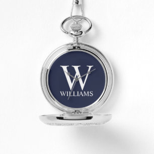 Reloj De Pulsera Monograma y nombre personalizados clásicos