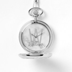 Reloj De Pulsera Monograma y nombre personalizados de escritura mod