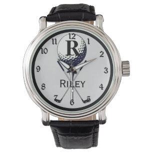 Reloj De Pulsera Monogramed Golf Tee