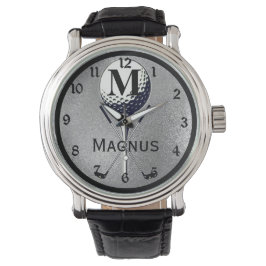 Reloj De Pulsera Monogramo Tee Silver