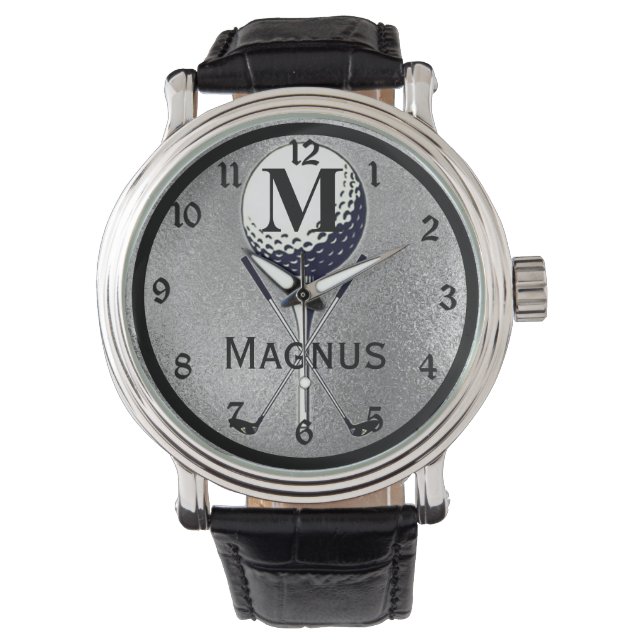 Reloj De Pulsera Monogramo Tee Silver (Anverso)