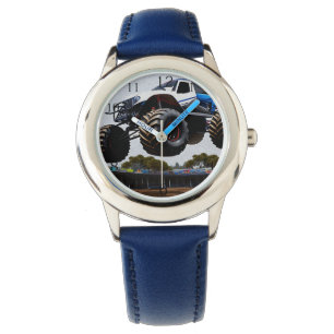 Reloj De Pulsera Monster Truck Launch, Boys Wristwatch