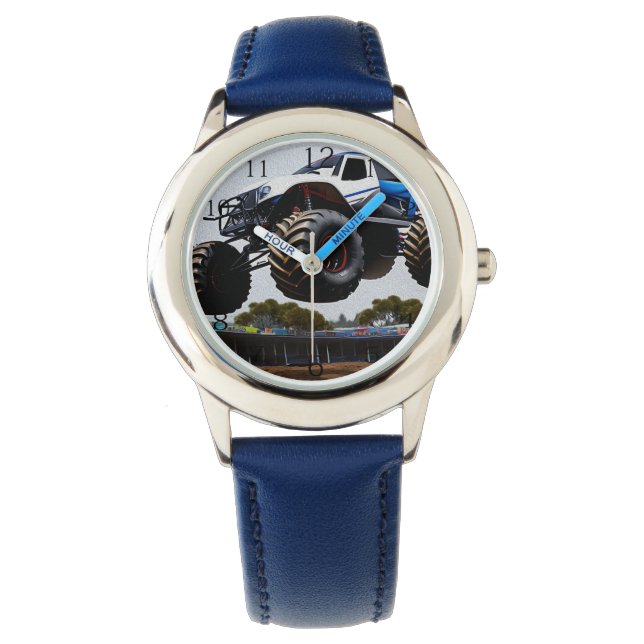 Reloj De Pulsera Monster Truck Launch, Boys Wristwatch (Anverso)