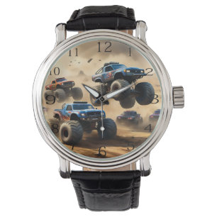 Reloj De Pulsera Monster Trucks Mayhem,