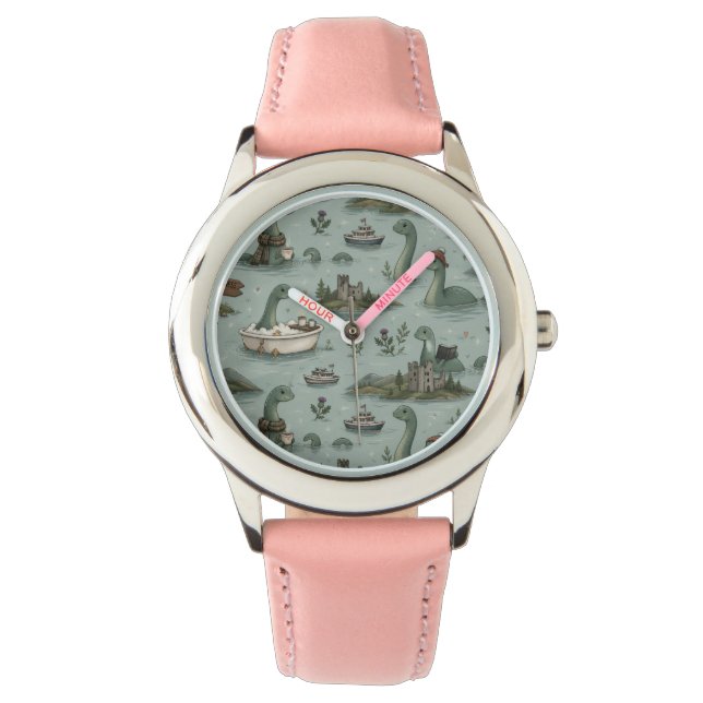 Reloj De Pulsera Monstruo del Lago Ness (Anverso)