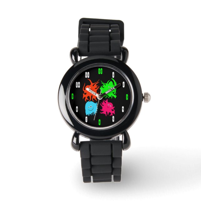 Reloj De Pulsera Monstruos divertidos (Anverso)