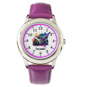 Reloj De Pulsera Monstruos súper psicodélicos niños