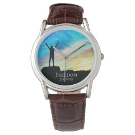 Reloj De Pulsera *~* Montaña de la Jubilación de Graduación para Ho