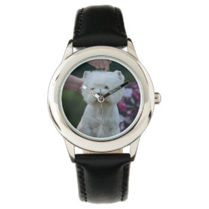 Reloj De Pulsera Montaña Terrier blanco del oeste linda