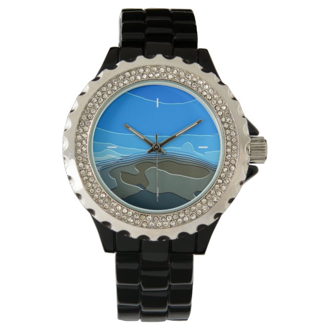 RELOJ DE PULSERA MONTAÑAS (Anverso)