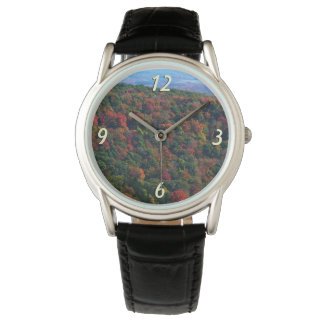 Reloj De Pulsera Montañas Apalaches en otoño