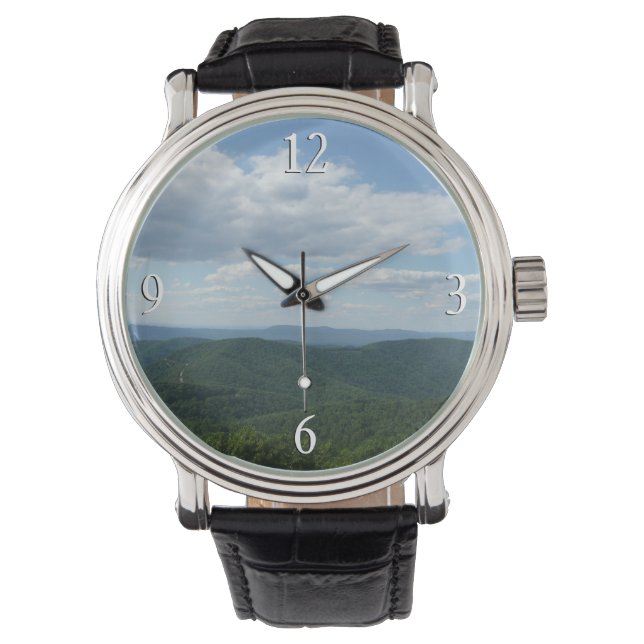 Reloj De Pulsera Montañas Apalaches I Shenandoah (Anverso)
