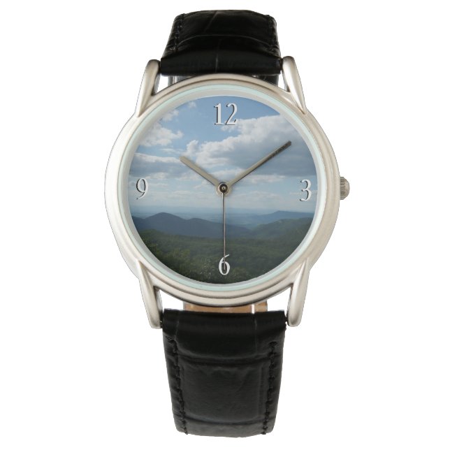 Reloj De Pulsera Montañas Apalaches II Shenandoah (Anverso)