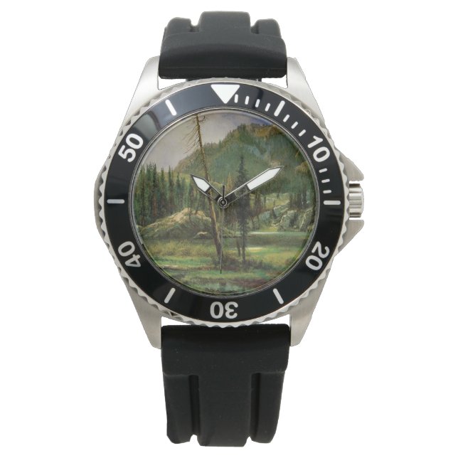 Reloj De Pulsera Montañas de Sierra Nevada (bosques americanos) (Anverso)