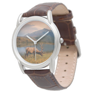 Reloj De Pulsera Montañas Jacques Mountain Range Alberta Canadá