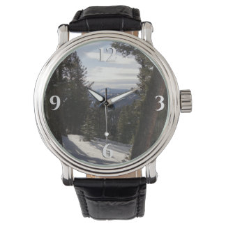 Reloj De Pulsera Montañas Madison en invierno en Montana