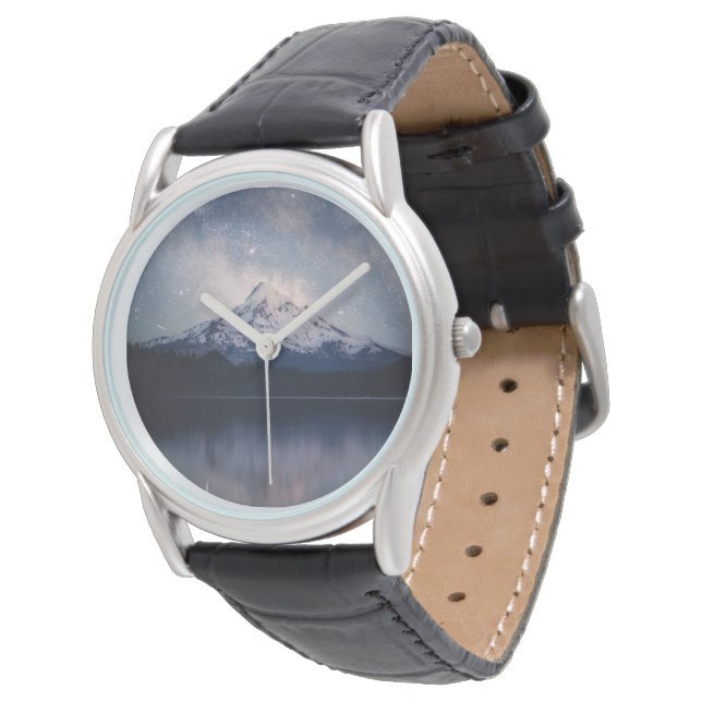 Reloj De Pulsera Montañas | Monte Hood Portland, Oregon (Angular)