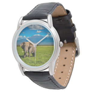 Reloj De Pulsera Montañas   Monte Kilimanjaro Tanzania, África