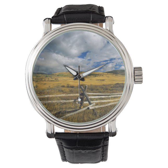 Reloj De Pulsera Monte Haggin NWR cerca de Anaconda Montana (Anverso)
