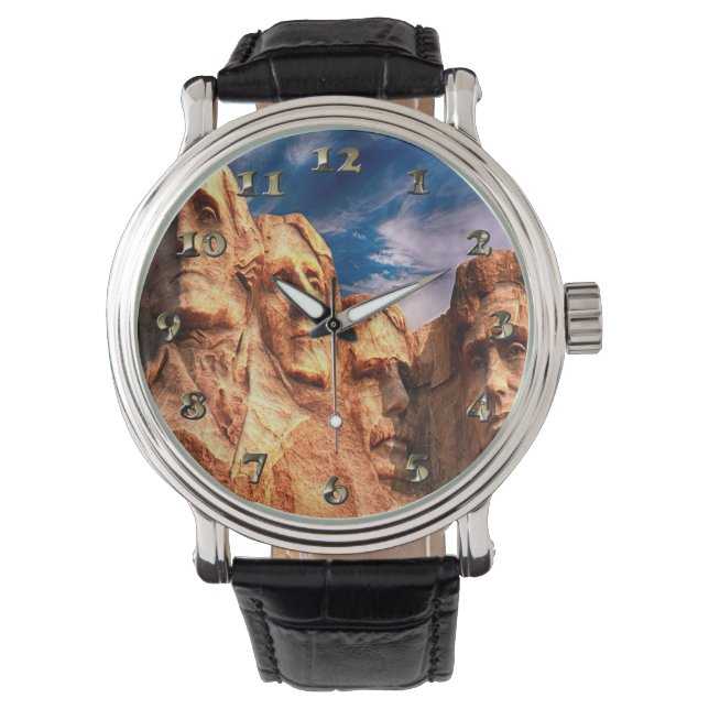Reloj De Pulsera Monte Rushmore Dakota del Sur (Anverso)