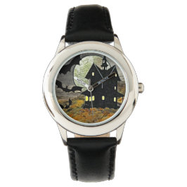 Reloj De Pulsera Monte Spooky Hauned Horror Art