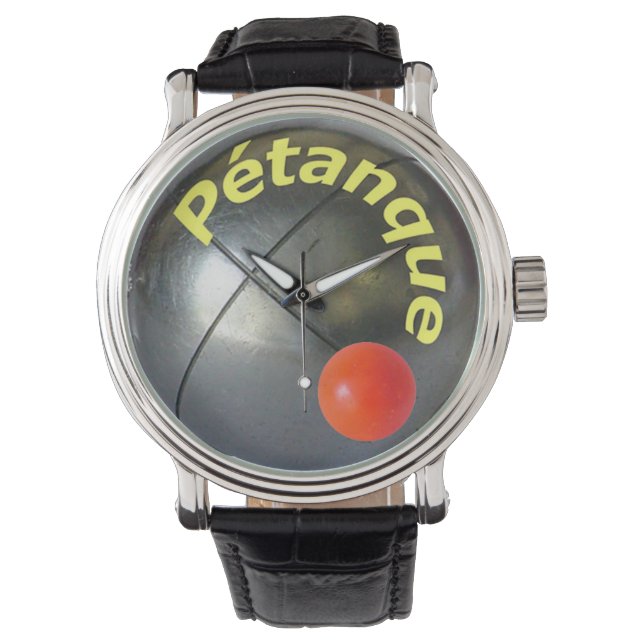 Reloj De Pulsera Montre de Petanque (Anverso)