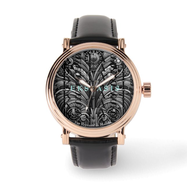 Reloj De Pulsera Montre Ekstasis - "Arabesque Edition" (Anverso)
