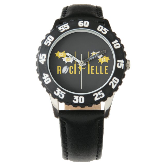 Reloj De Pulsera Montre Ici Ici C'est La Rochelle (Anverso)