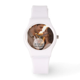 Reloj De Pulsera Montre personnalisée avec photo