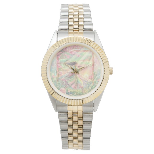 Reloj De Pulsera Montre Sakura (Anverso)