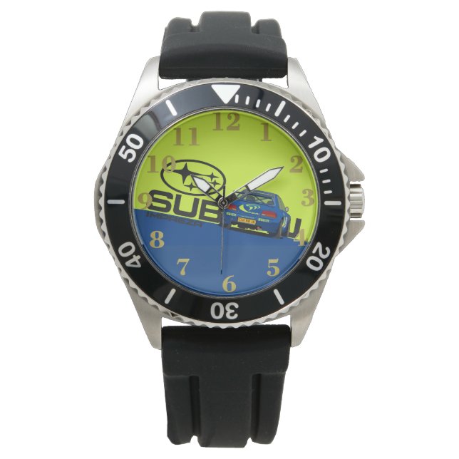 Reloj De Pulsera Montre Subaru Impreza (Anverso)