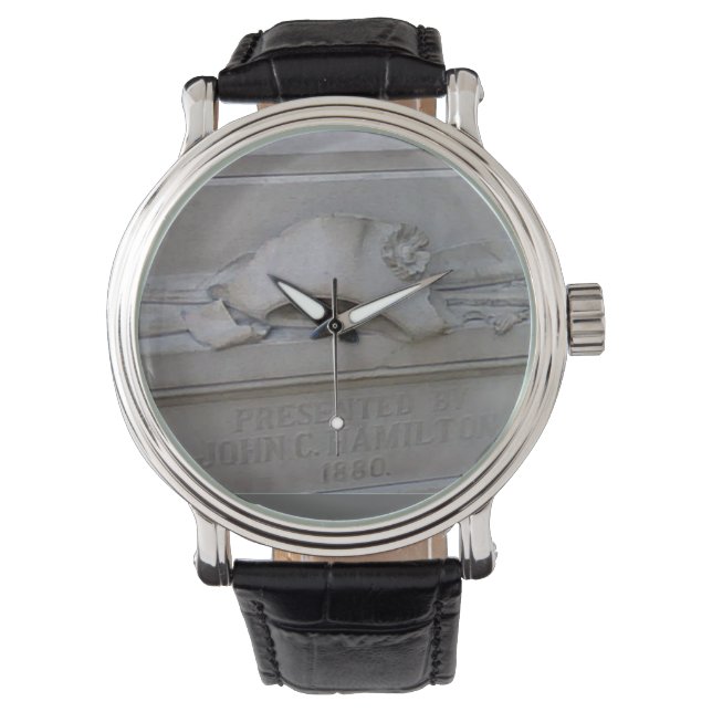 Reloj De Pulsera Monumento a Alexander Hamilton (Anverso)