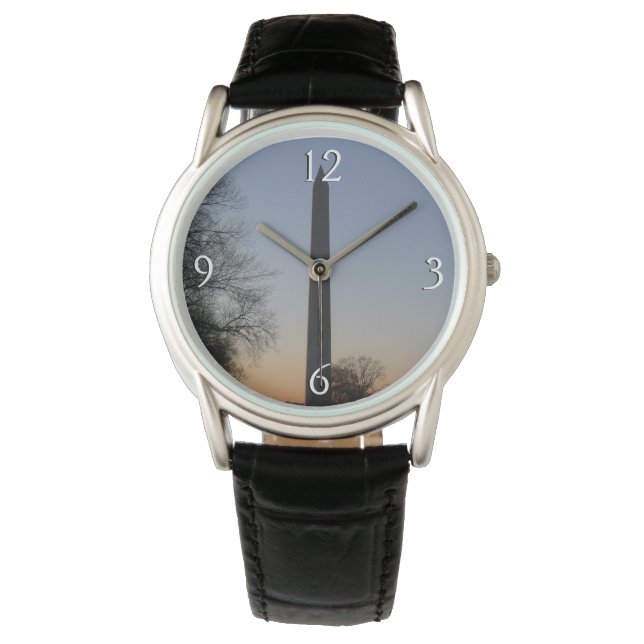 Reloj De Pulsera Monumento a Washington al atardecer en DC (Anverso)