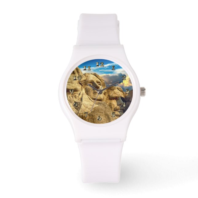 Reloj De Pulsera Monumento presidencial de Mount Rushmore (Anverso)