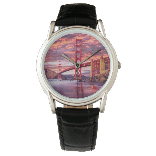 Reloj De Pulsera Monumentos | Puerta de Oro de San Francisco, CA (Anverso)