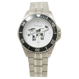 Reloj De Pulsera Moo Cow Thunder_Cove