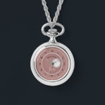 Reloj De Pulsera Moon Catcher Dusky Collar Rosa Cute<br><div class="desc">Un único reloj de pulsera personalizado de Moon Catcher. Una idea de regalo de novedad para captar energía lunar.</div>