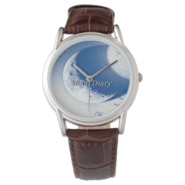 Reloj De Pulsera Moon Diary (Anverso)