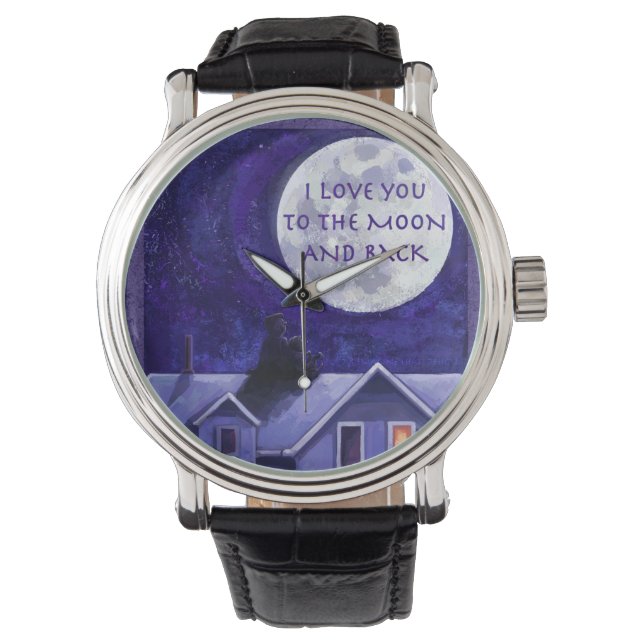 Reloj De Pulsera Moon Watch (Anverso)