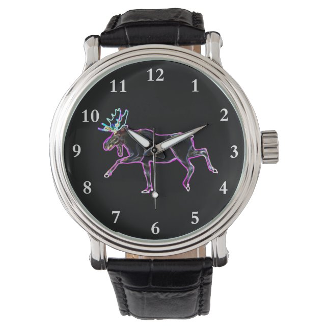 Reloj De Pulsera Moose eléctrico (Anverso)